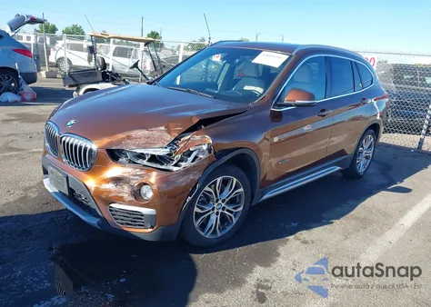 2016 BMW X1 xDrive28I из США, поврежденный, VIN WBXHT3C36GP884287